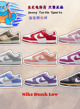 耐克 Nike Dunk Low红色婚鞋休闲鞋低帮女鞋板鞋DD1873-116
