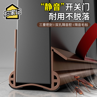 折叠蛙眼门缝门底密封条房门隔音缝隙神器门框防撞条门下防风挡条