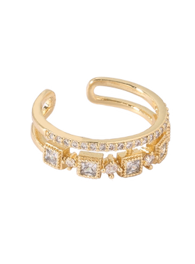 轻奢蜂巢感戒指女小众设计高级