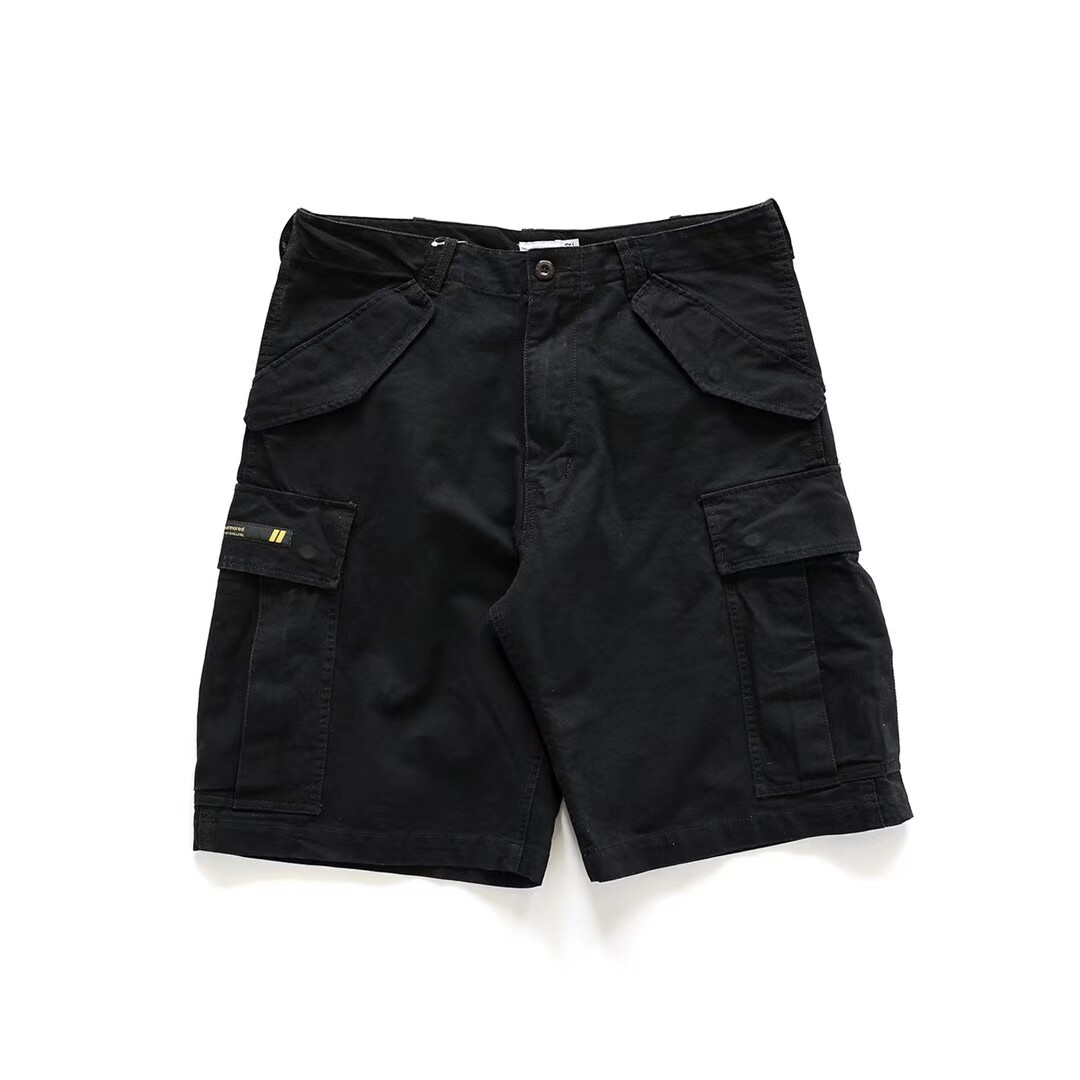WTAPS CARGO SHORTS 01/ SHORTS . COTTON . SATIN水洗工装军短裤