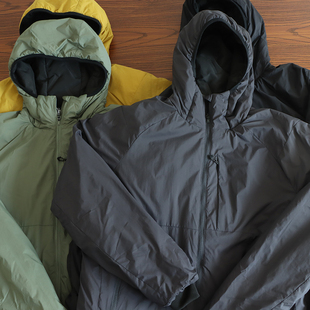 轻量化棉衣男秋冬保暖连帽加厚外套户外运动休闲棉服微工装夹克潮