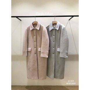 九1111韩国东大门大衣区Vegetable-8694837直邮舒适人气档口秋季