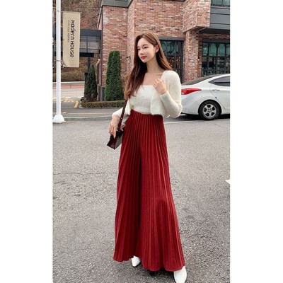 九1208韩国东大门休闲长裤区avec-8723061潮流冬季简约正品知性