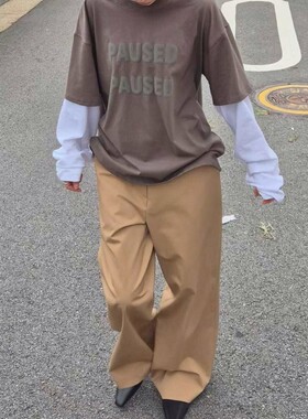 九0927韩国东大门t恤区ous-8657287直邮街头人气个性秋季气质通勤