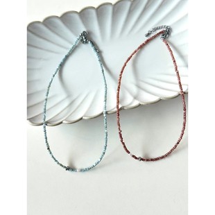 八0514韩国东大门首饰项链4229422街头韩版简洁可爱气质夏季复古