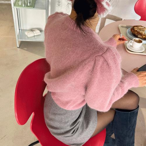三1231韩国官网Maymay-t13522区女针织衫韩版原宿可爱英伦冬季