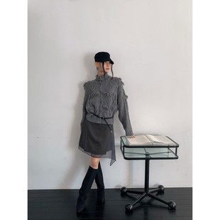 九1129韩国东大门毛衣区FOUNDATION-8715381人气炸街秋季学院通勤