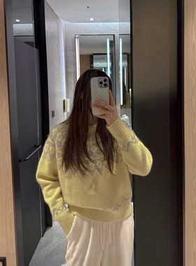 九1129韩国东大门毛衣区HABLE-8715790甜美独特秋冬街舞韩版浪漫