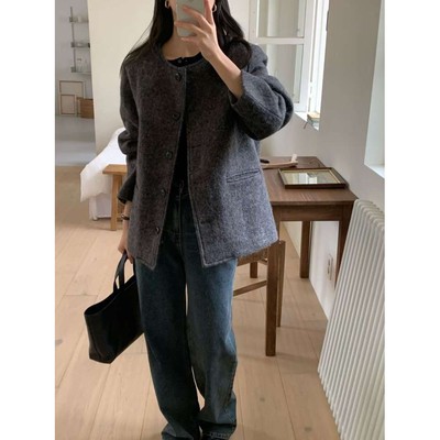 九1208韩国东大门运动户外夹克区HOUSEOF-8722275纯色流行正品