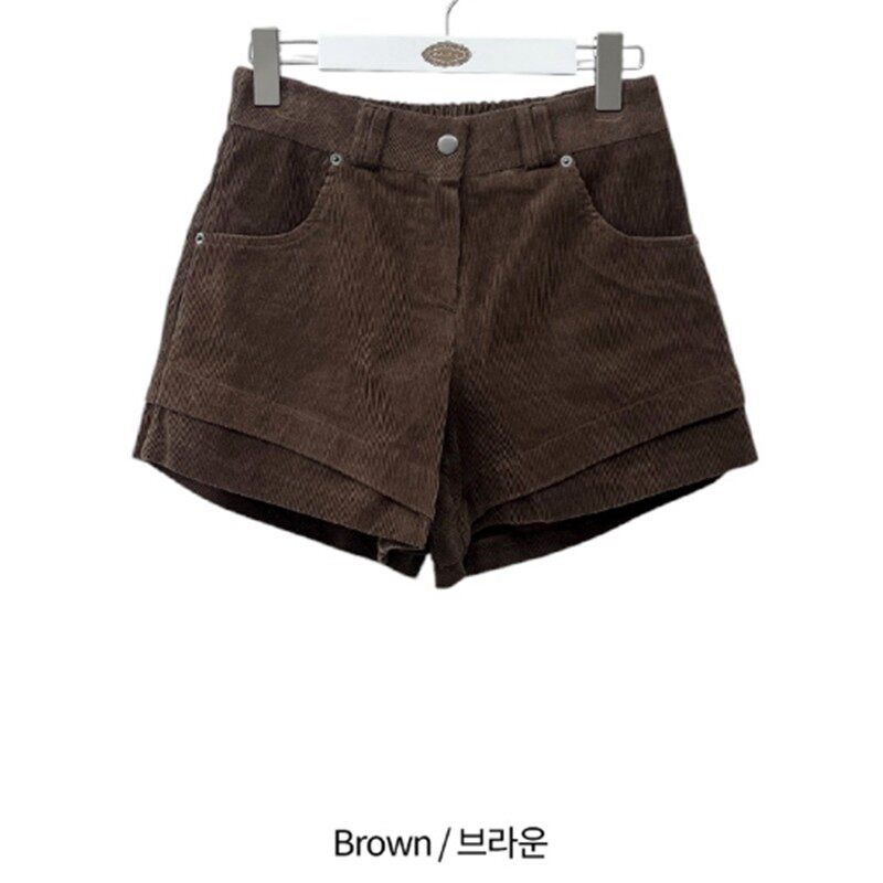 八1213韩国东大门运动短裤区G-4537744春季都市通勤简洁纯色修身