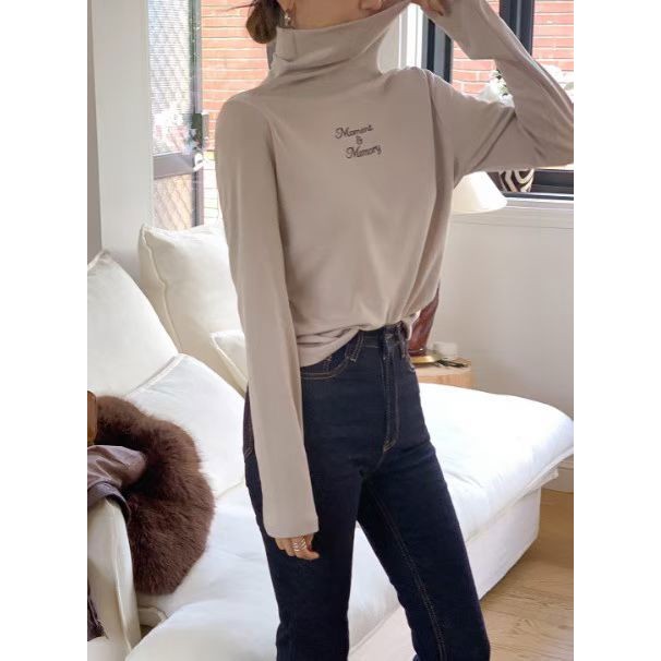 九1111韩国东大门t恤区latte-8695637潮流正品学院休闲简约直邮