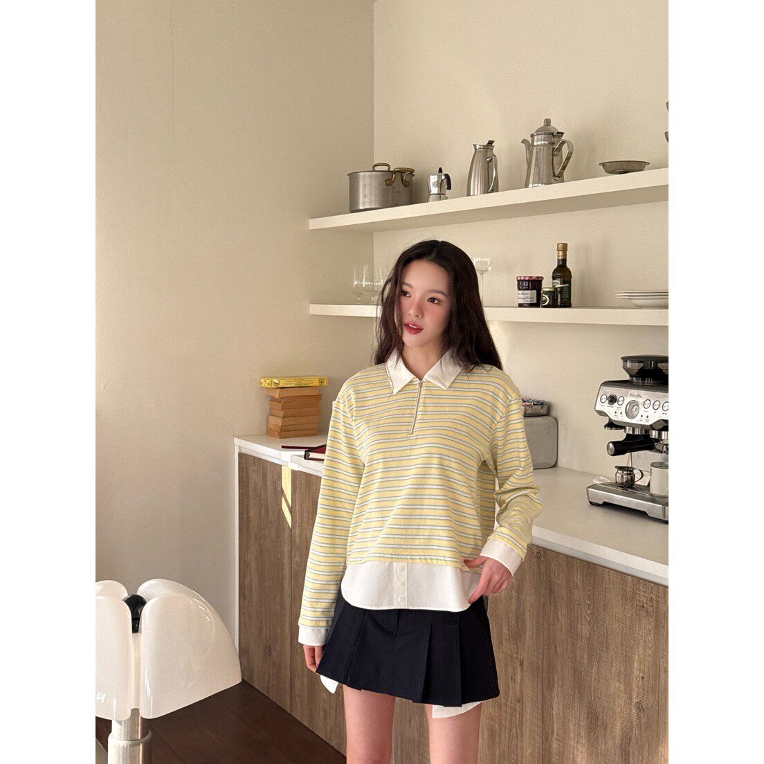 八0130韩国东大门裤子裙裤区4560613正品端庄休闲个性直邮舒适