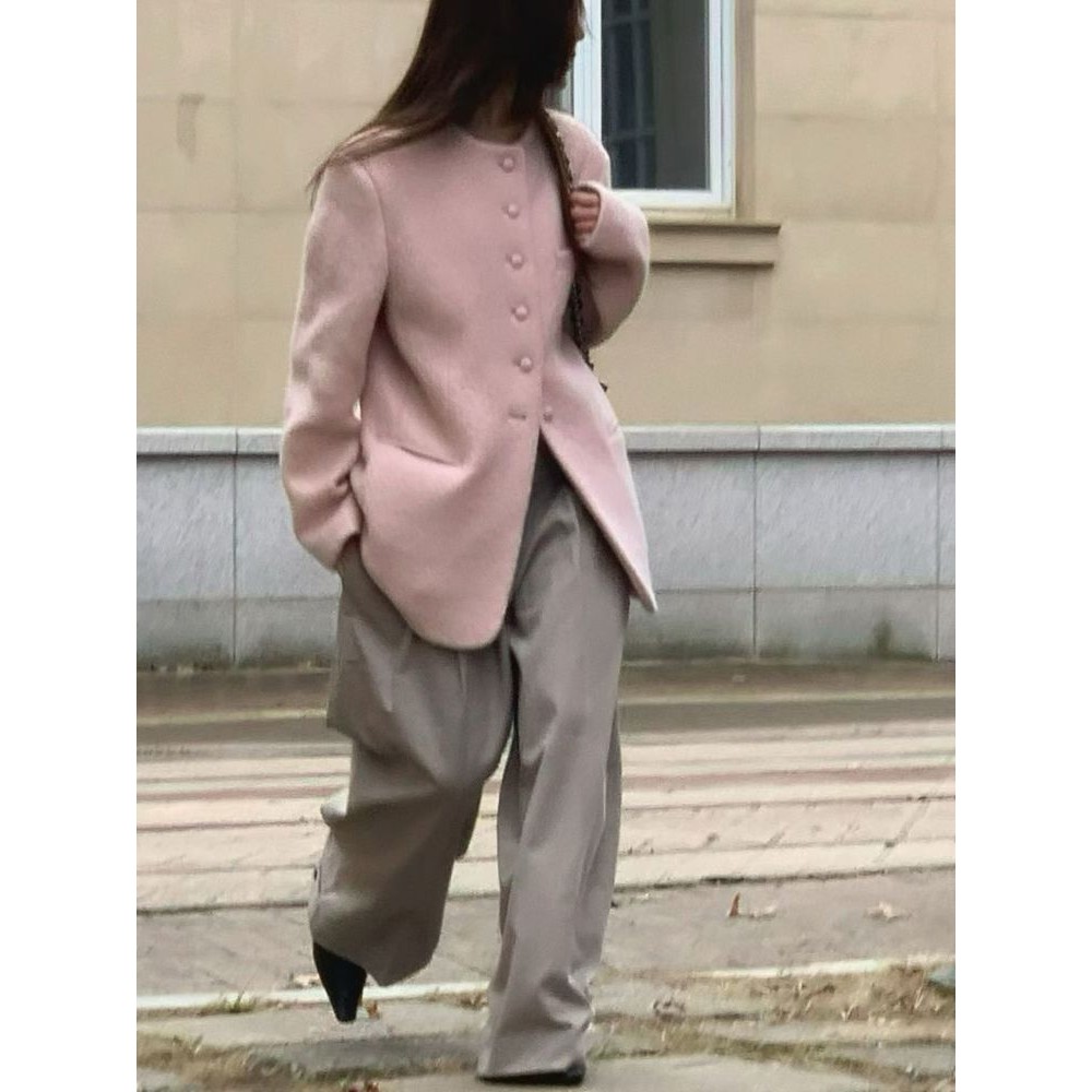 九1024韩国东大门运动户外夹克区addicted-8678085纯色端庄正品