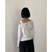 直邮修身 个性 甜美 8749840新款 九0315韩国东大门t恤区Murmuring