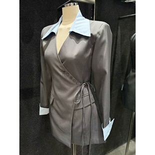 流行 档口正品 九0315韩国东大门连衣裙区bluestar 8749645洋气冬季