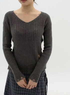 九1129韩国东大门针织衫区Murmuring-8713864直邮修身人气独特