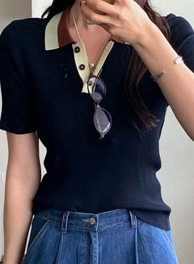 六0531韩国正品the-mood-25483 针织衫区高档休闲复古直邮潮流