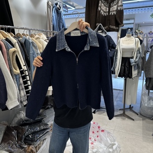 八1213韩国东大门运动户外针织衫 区4537183简约直邮街头甜美优雅