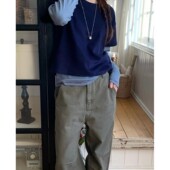 九1217韩国东大门t恤区AND 纯色 大气通勤经典 FLOYD 8733569春季