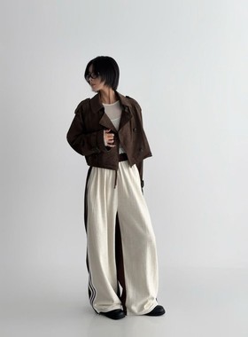 九0927韩国东大门休闲长裤区BLACKLADY-8655656韩版百搭可爱洋气