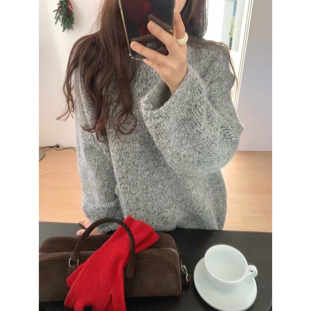 九1129韩国东大门毛衣区FLAMINGO-8714582舒适休闲新潮直邮原宿