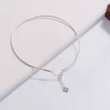 Серебряный браслет из бисера ручной работы, серебро 925 пробы, 18 карат, 14 карат, поделки ручной работы