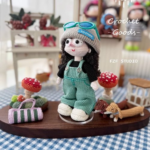 FZF手作原创钩织丝编织酷丝丝