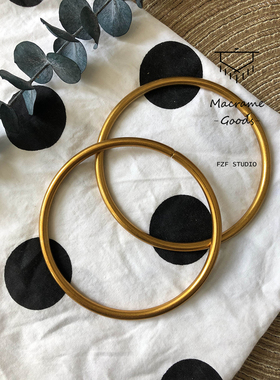 FZF手作 包包提手 金属手挽 DIY手工编织五金配件 编织包包提手