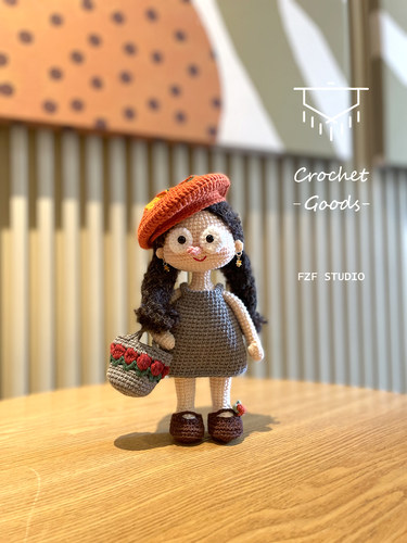 FZF手作人偶钩织原创丝丝小姐