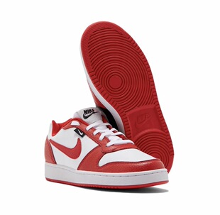 耐克低帮板鞋男款红白拼色休闲鞋AQ1774-101 深圳主仓