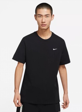 Nike耐克男子夏季运动透气宽松圆领短袖T恤BV0508-010 哈尔滨YG仓