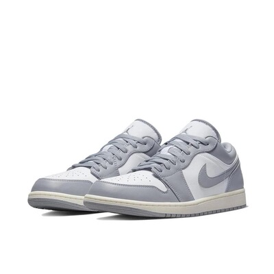 耐克Air Jordan 1 Low AJ1低帮板鞋烟灰553558-053 湖南NK仓