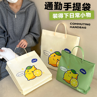 通勤手提袋上班小拎袋饭盒包装 袋外出零食袋小号礼品袋塑料袋Y219