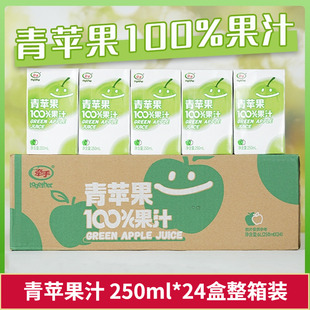 牵手青苹果汁250ml整箱售卖 浓缩纯果汁果蔬汁旅游便携饮料饮品