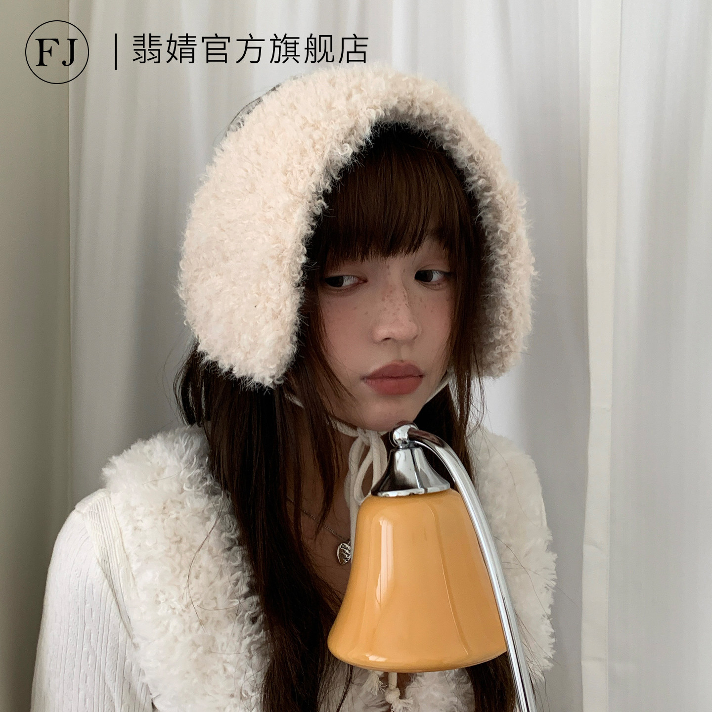 护耳罩女防寒保暖冬耳包骑行防冻毛毛可爱针织耳套毛茸茸耳暖毛绒