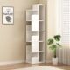 书架落地置物架简易一体靠墙儿童学生家用客厅多层加厚转角书柜