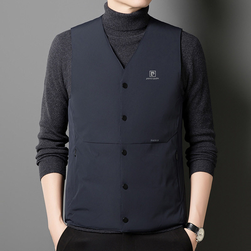 恒源祥2025羽绒马甲男士秋冬连帽无袖背心坎肩外套保暖加厚白鸭绒,男装,常规马甲,淘宝优惠券,粉丝福利购,淘宝优惠卷