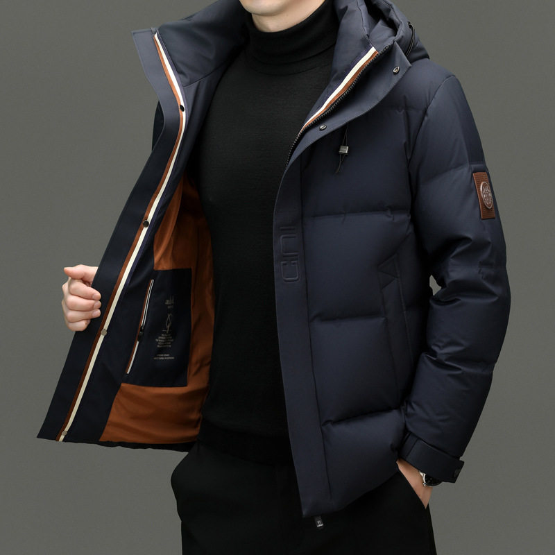 恒源祥2024冬季新款男士羽绒服 休闲连帽保暖羽绒男外套 一件代发,男装,羽绒服,淘宝优惠券,粉丝福利购,淘宝优惠卷