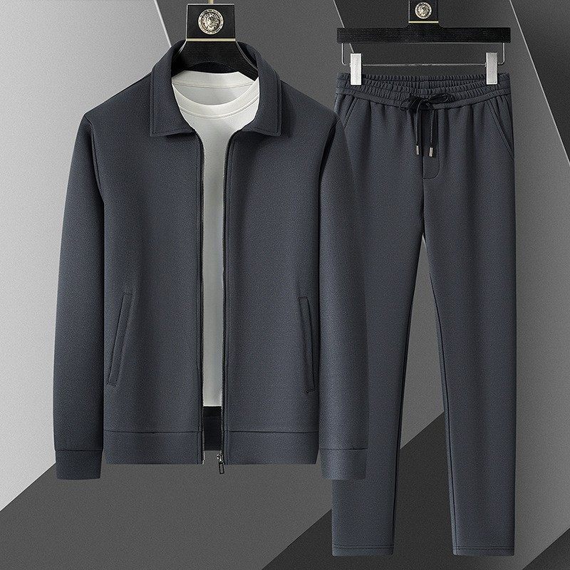 恒源祥男士休闲套装春秋季新款长袖长裤连帽外套时尚两件套男装纯,男装,休闲运动套装,淘宝优惠券,粉丝福利购,淘宝优惠卷