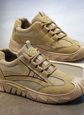 康奈官方正品劳保鞋男鞋冬季新款透气工作干活防滑耐磨运动鞋工作