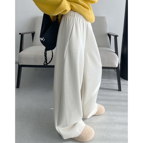 新款宽松休闲裤显高显瘦裤子女