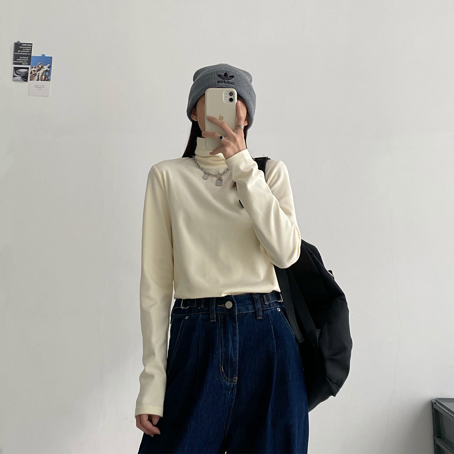 【清仓价】高领德绒打底衫女舒适百搭纯色上衣显瘦内搭长袖t恤,女装/女士精品,T恤,淘宝优惠券,粉丝福利购,淘宝优惠卷