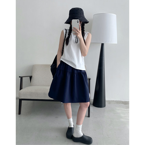 半身裙短裙女春夏季百搭运动裙