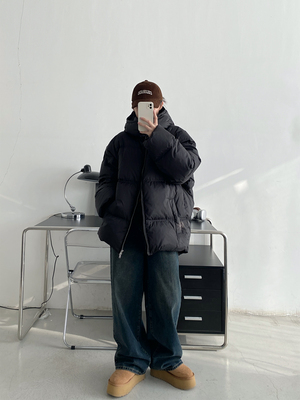 秋冬羽绒服女保暖厚外套