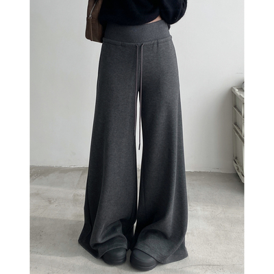 新款宽松休闲裤显高显瘦裤子女