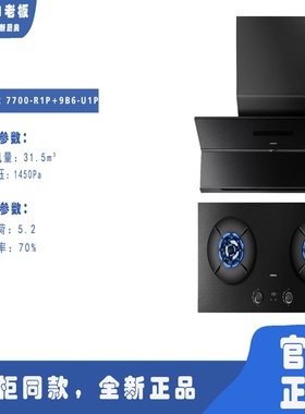 Robam/老板 CXW-260-7700-R1P+9B6-U1P/C92-U2M/W76F-S2L松露盐系