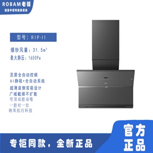 9B8 W760 CQ01 Robam i1烟灶套装 老板松露盐系R1P