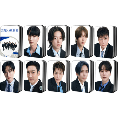 SuperJunior20周年巡演lomo卡