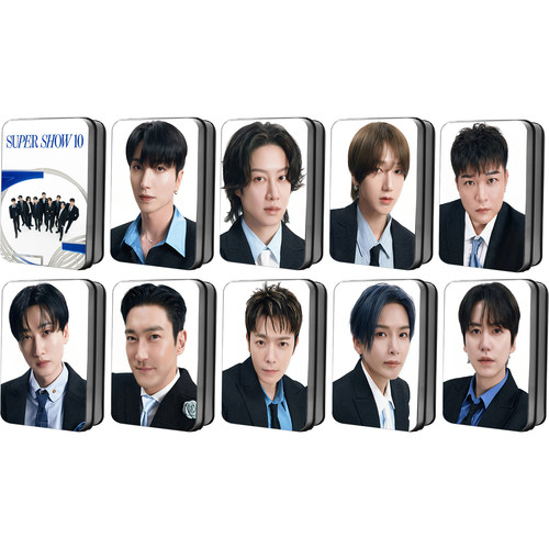 SuperJunior20周年巡演lomo卡