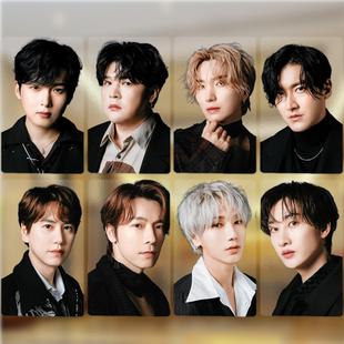 superjunior 日专 star周边透明小卡